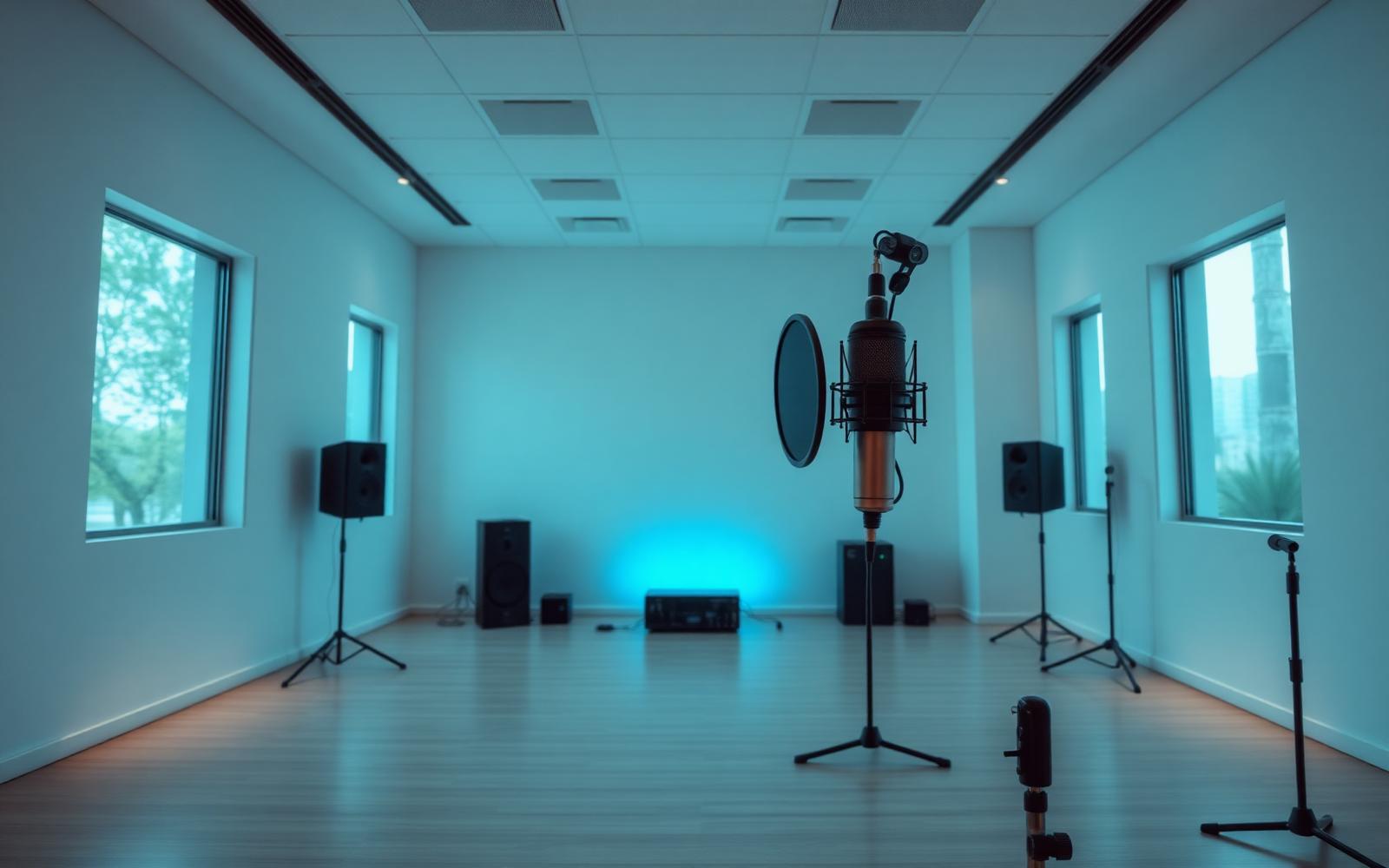 Inside the Blend House studio